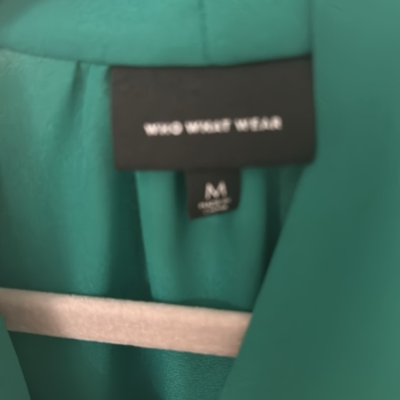 Who what wear green blouse size M - Picture 4 of 7